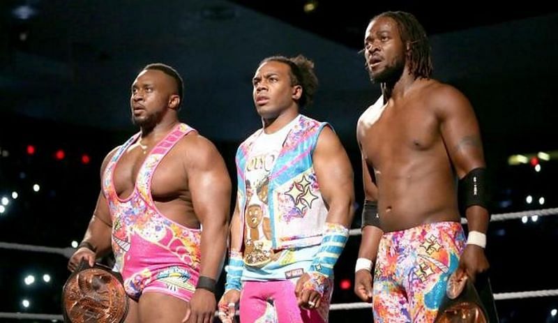The New Day consists of Xavier Woods, Kofi Kingston, and Big E