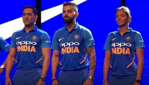 indian cricket team away jersey for world cup 2019