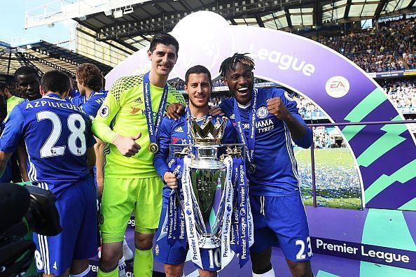 Hazard has won everything in England, including the Premier League title on 2 occasions