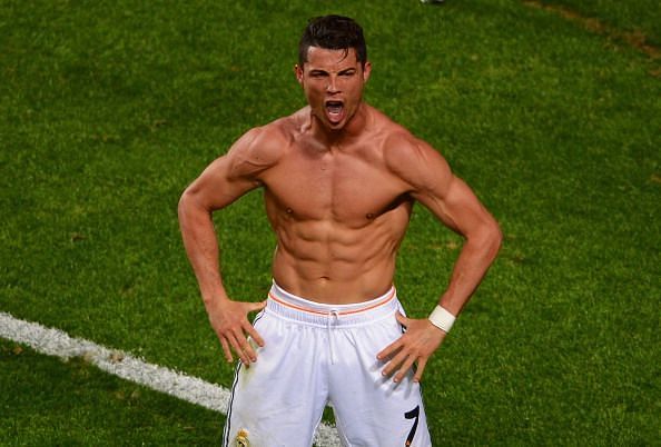 Football GIF: Cristiano Ronaldo Salutes Sepp Blatter With