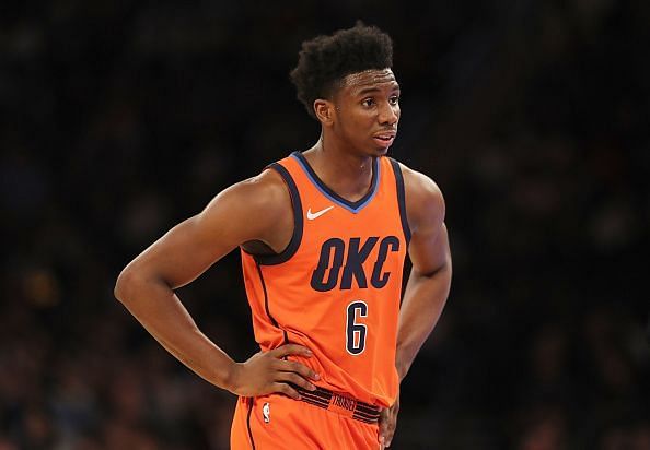 Hamidou Diallo of the Oklahoma City Thunder