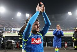 Dries Mertens says Napoli were happy to draw Arsenal
