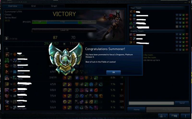 Road to Diamond, day 1