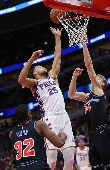 Ben Simmons -Philadelphia 76ers v Chicago Bulls