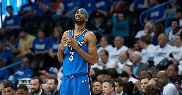 Corey Brewer spent the second half of the 17/18 season in Oklahoma City