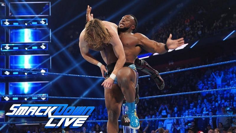 Big E and Woods won the gauntlet match
