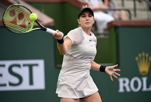 Belinda Bencic returns to the fourth round with a great win over Ekaterina Alexandrova at the BNP Paribas Open