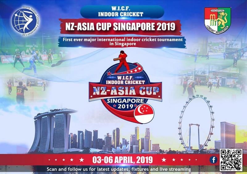 The 2019 New Zealand-Asia Cup will be streamed live online via Facebook