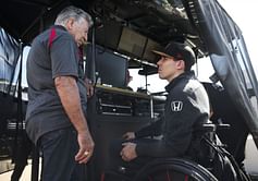 Wickens determined to get out of wheelchair and race again