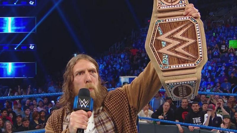 Daniel Bryan with the new WWE title