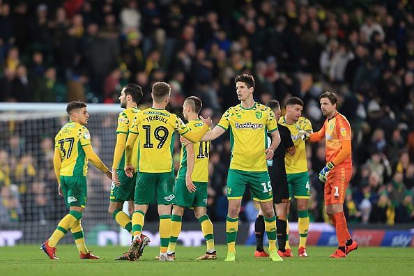 The Norwich midfield, marshalled by Trybull, is a well-drilled engine