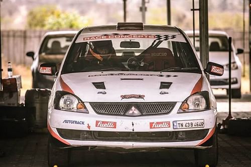 Younus IIyas' winning car - Sprint De Bengaluru