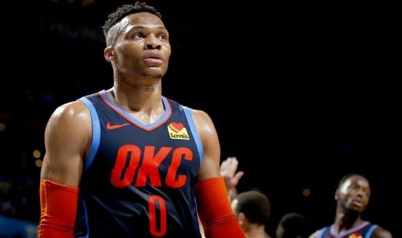 Westbrook shot 2-for-16 against the Warriors in the loss at home