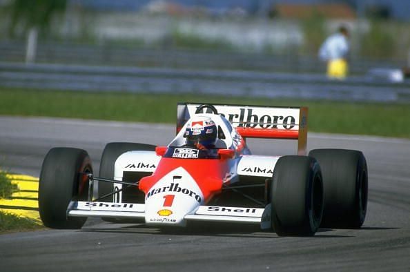 Alain Prost won three of his four driver&#039;s championships while driving for McLaren