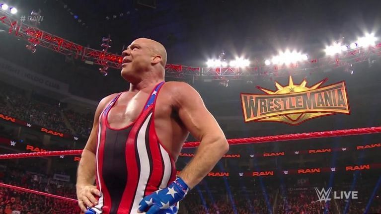 Kurt Angle could continue to wrestle on Raw over the next few weeks