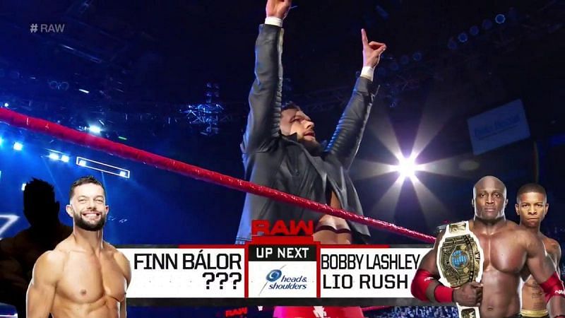Finn Balor needed a massive partner to counter the power of Bobby Lashley
