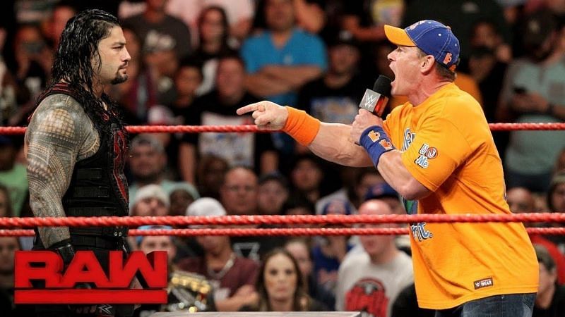 Cena ripped Roman apart during their jaw-dropping altercations