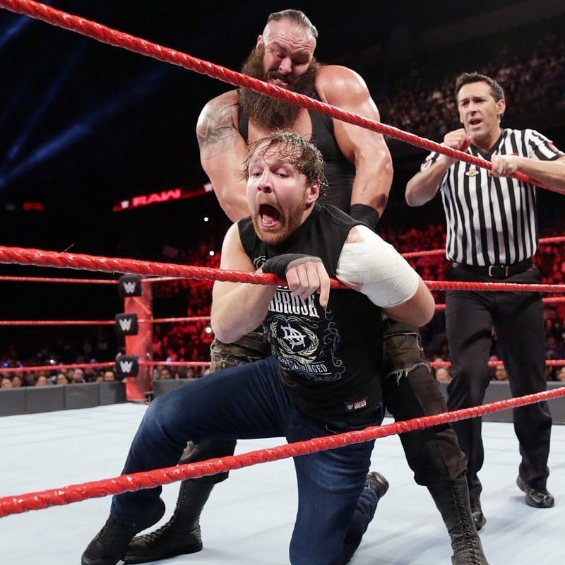 braun strowman could replace dean ambrose after wrestlemania