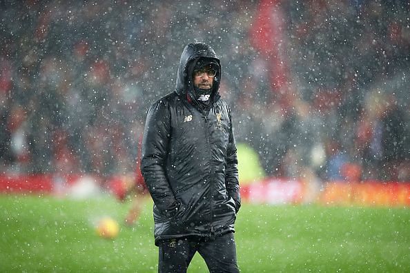 Klopp inexplicably held the snow accountable for his side&#039;s draw against Leicester