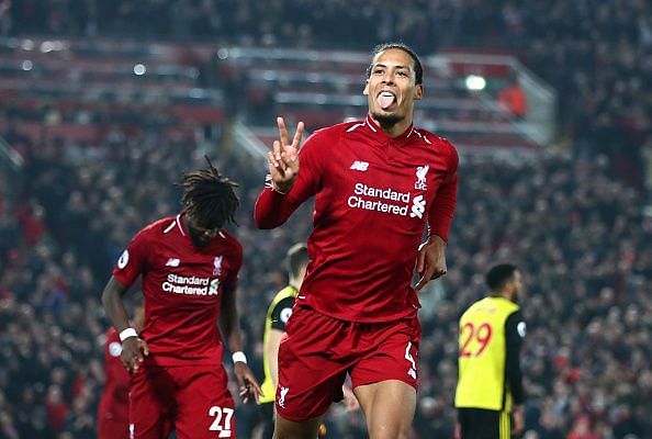 Van Dijk has been of tremendous influence for Liverpool this season