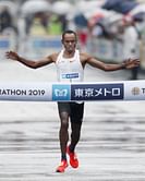 Ethiopian Legese wins rain-hit Tokyo Marathon, Chumba third