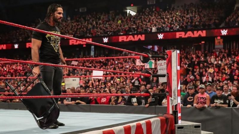 Seth Rollins came out after WWE RAW went off the air
