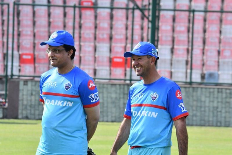 Sourav Ganguly and Ricky Ponting