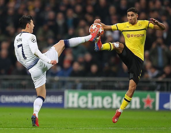 Tottenham Hotspur v Borussia Dortmund - UEFA Champions League Round of 16: First Leg