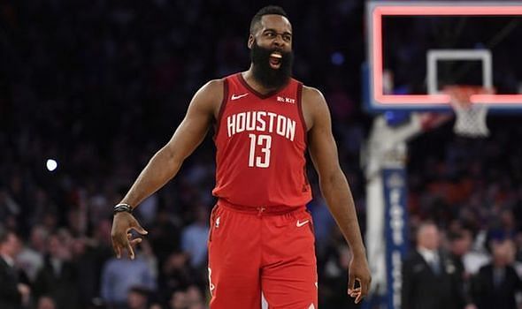 James Harden is a leader in the MVP race alongside players like Luca Doncic and Giannis