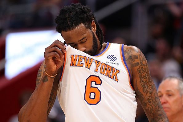DeAndre Jordan was traded by the Mavericks to the Knicks