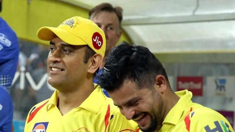 MS Dhoni and Suresh Raina