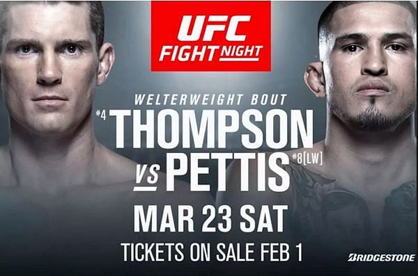 UFC Fight Night 148: Thompson vs Pettis
