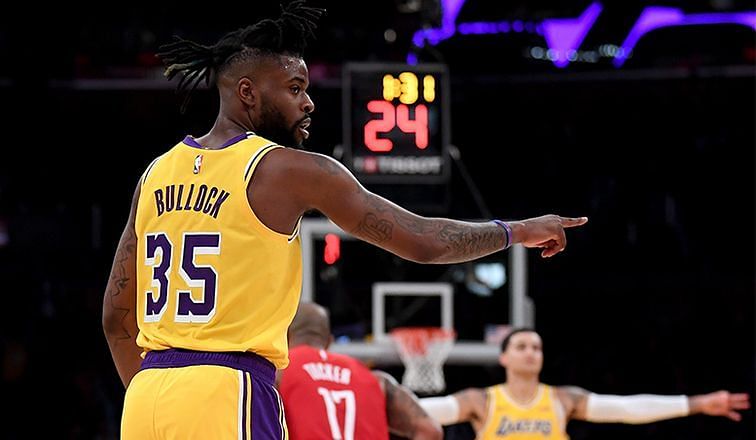Reggie Bullock could be set for a swift exit from the Los Angeles Lakers