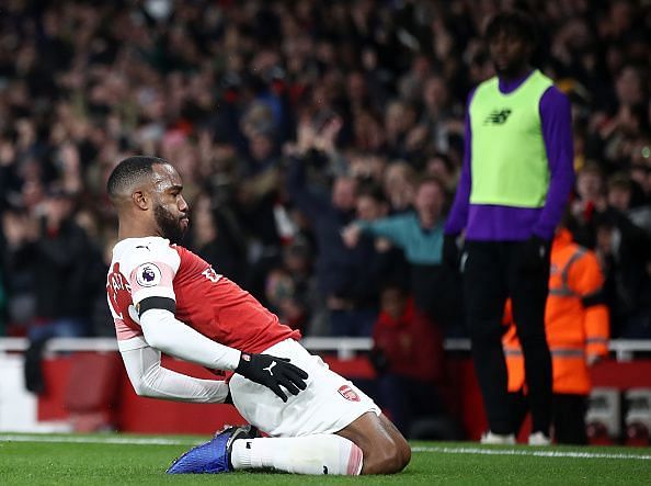 Quick feet, extraordinary body strength, and a clinical eye for goal - sums up Alexandre Lacazette