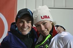 Skiing bonds Shiffrin, Paralympian who overcame cancer