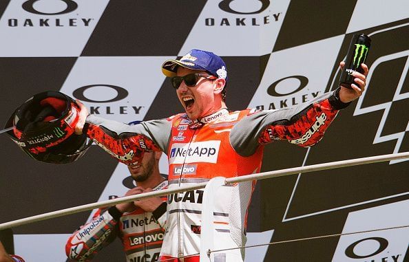 Jorge Lorenzo - the second Spaniard to win the Premier Class title