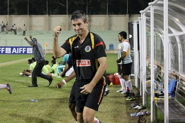 Trevor Morgan inspired East Bengal to finish second in 2010-11 I-League