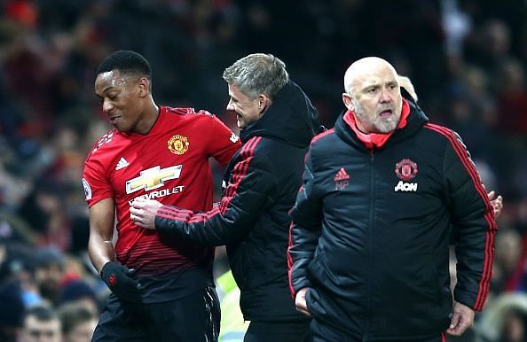 Anthony Martial will return from injury.