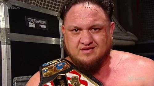 Say hello to your brand new US Champion- Samoa Joe