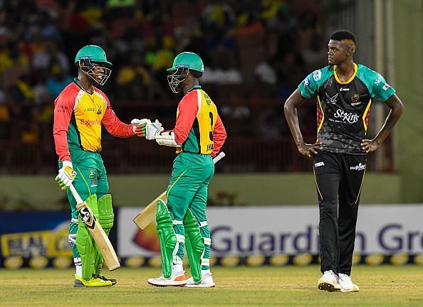 Guyana Amazon Warriors v St Kitts &amp; Nevis Patriots - 2018 Hero Caribbean Premier League (CPL) Tournament