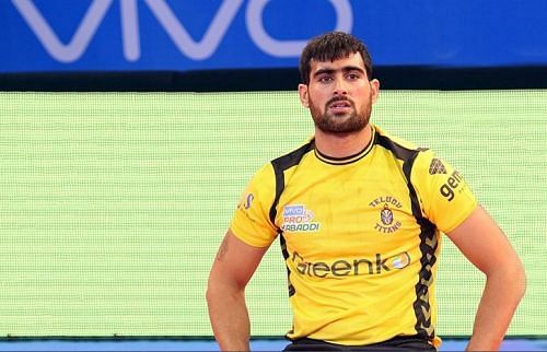 Rahul Chaudhari played six PKL seasons for the Telugu Titans