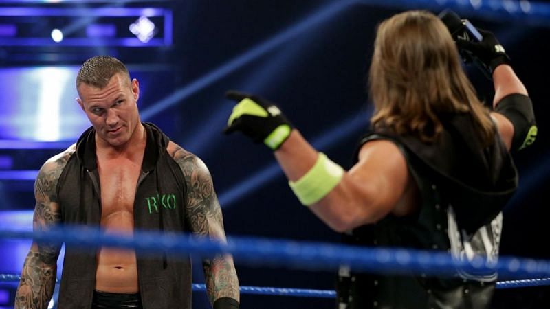 AJ Styles and Randy Orton had a very interesting verbal exchange during the show