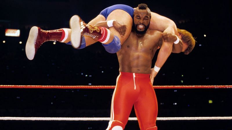 Mr. T and Piper clashed at two WrestleManias