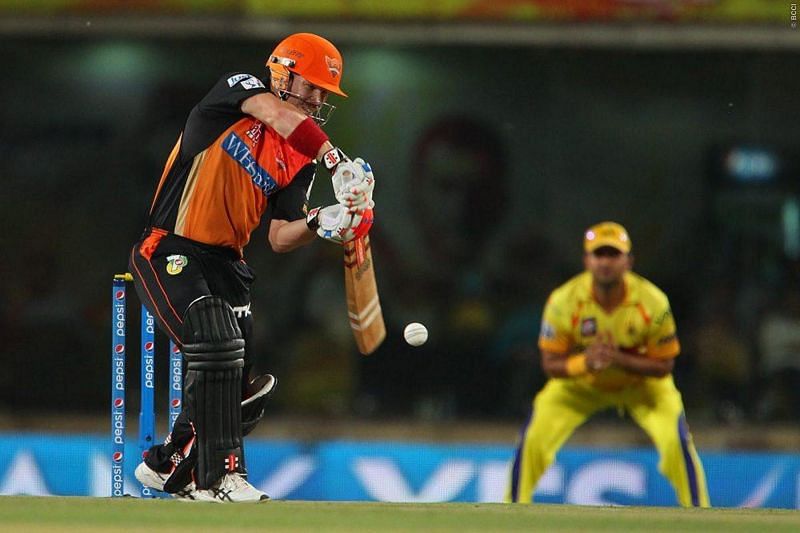 Warner made the most of the opening opportunity (Courtesy: iplt20.com)