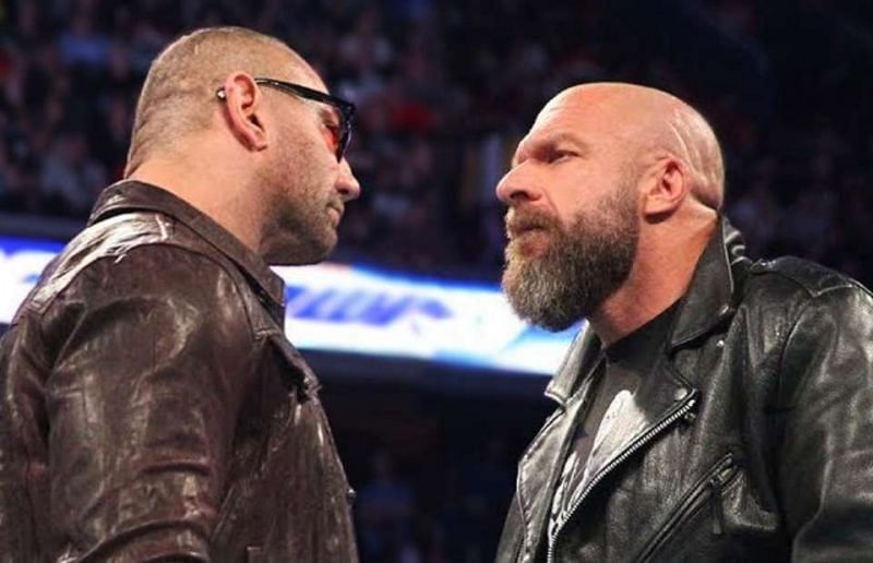 triple h and batista wrestlemania 35