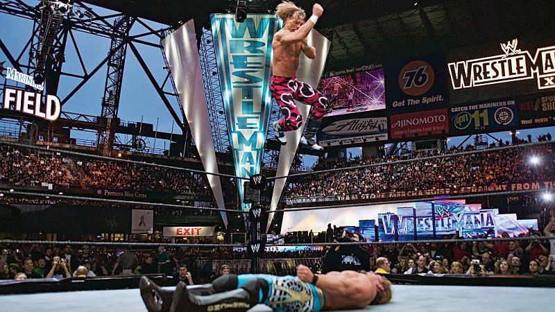 WrestleMania 19 had some great matches, iconic images ,and one spectacular crash and burn.