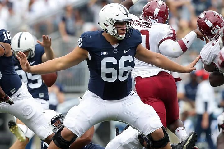 McGovern started nine of 13 games as a freshman at right guard as a true freshman before moving to center for his entire second year