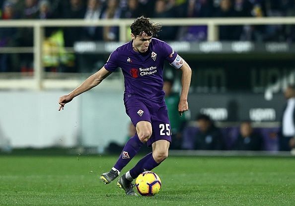 Fiorentina&#039;s Federico Chiesa is reportedly being eyed by Juventus, AC Milan and Inter Milan