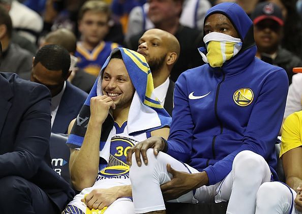 The Warriors&#039; lineup took care of business without Klay Thompson