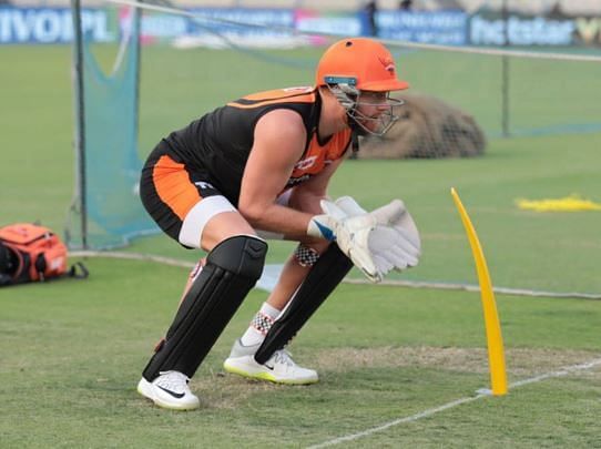 Bairstow looked uncomfortable in the initial overs but soon found his footing (Image: FB/Sunrisers Hyderabad)